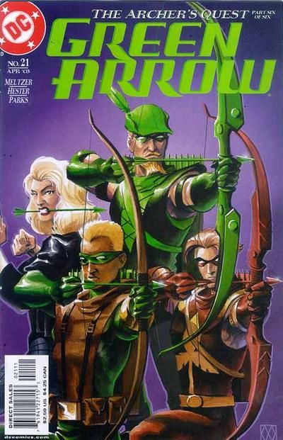 Green Arrow #21 Comic