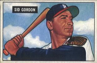Sid Gordon 1951 Bowman #19 Sports Card