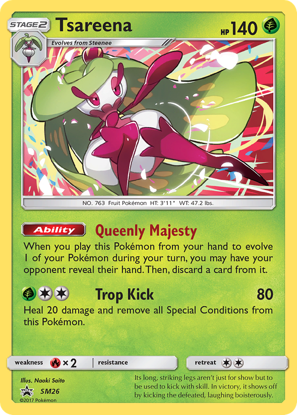 Tsareena (SM26) - SM Black Star Promos