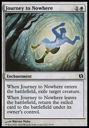 Journey to Nowhere (Elspeth vs. Tezzeret) Trading Card