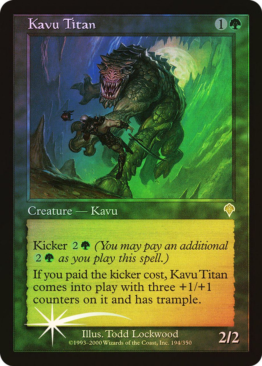 Kavu Titan (Invasion - Foil) Trading Card