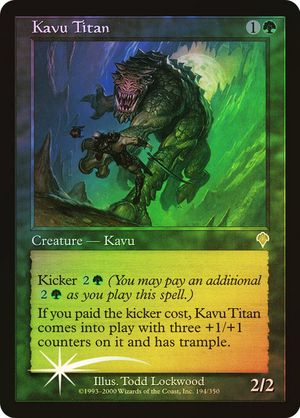 Kavu Titan (Invasion - Foil)