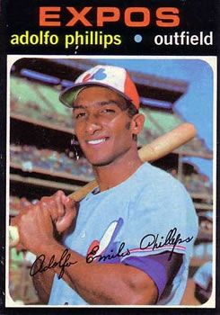 Adolfo Phillips 1971 Topps #418 Sports Card