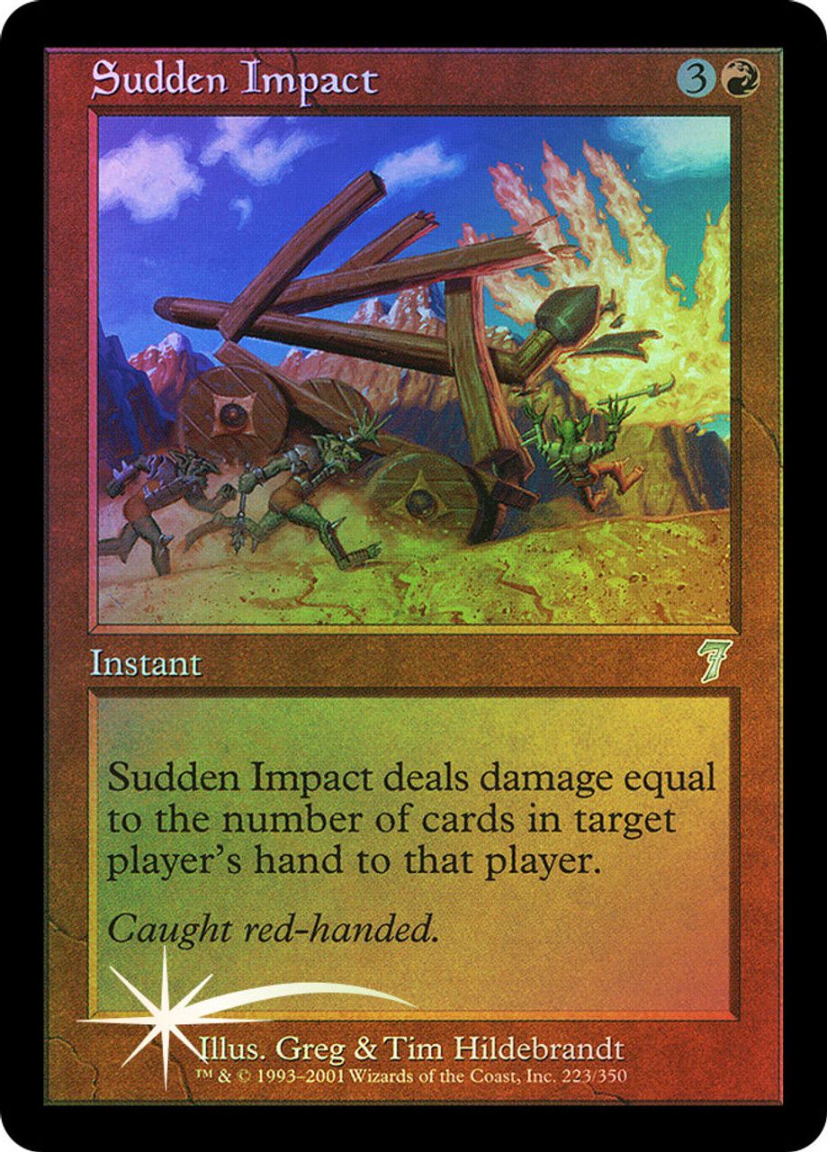 Sudden Impact (7th Edition - Foil) Trading Card