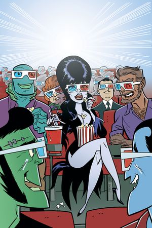 Elvira: The Shape of Elvira #1 (25 Copy Bone Virgin Cover)