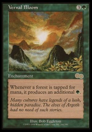 Vernal Bloom (Urza's Saga)