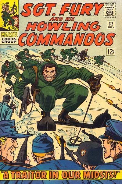 Sgt. Fury And His Howling Commandos #32 Comic