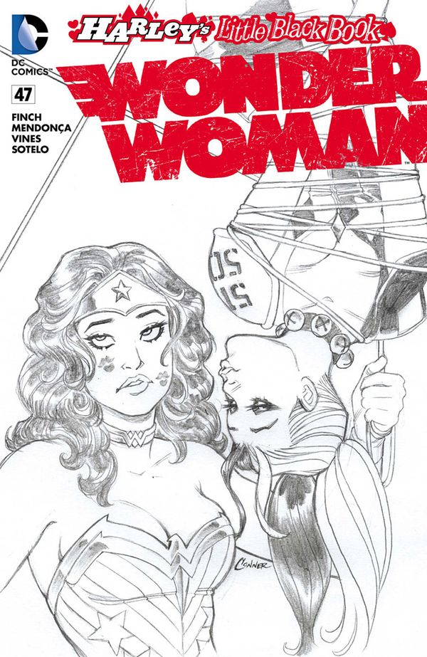 Wonder Woman #47 (Pencil sketch)