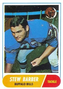 Stew Barber 1968 Topps #44 Sports Card