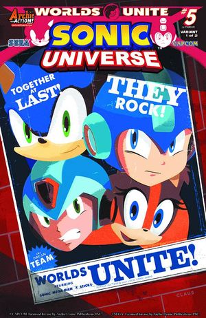 Sonic Universe #77 (Super Group Variant Cover)