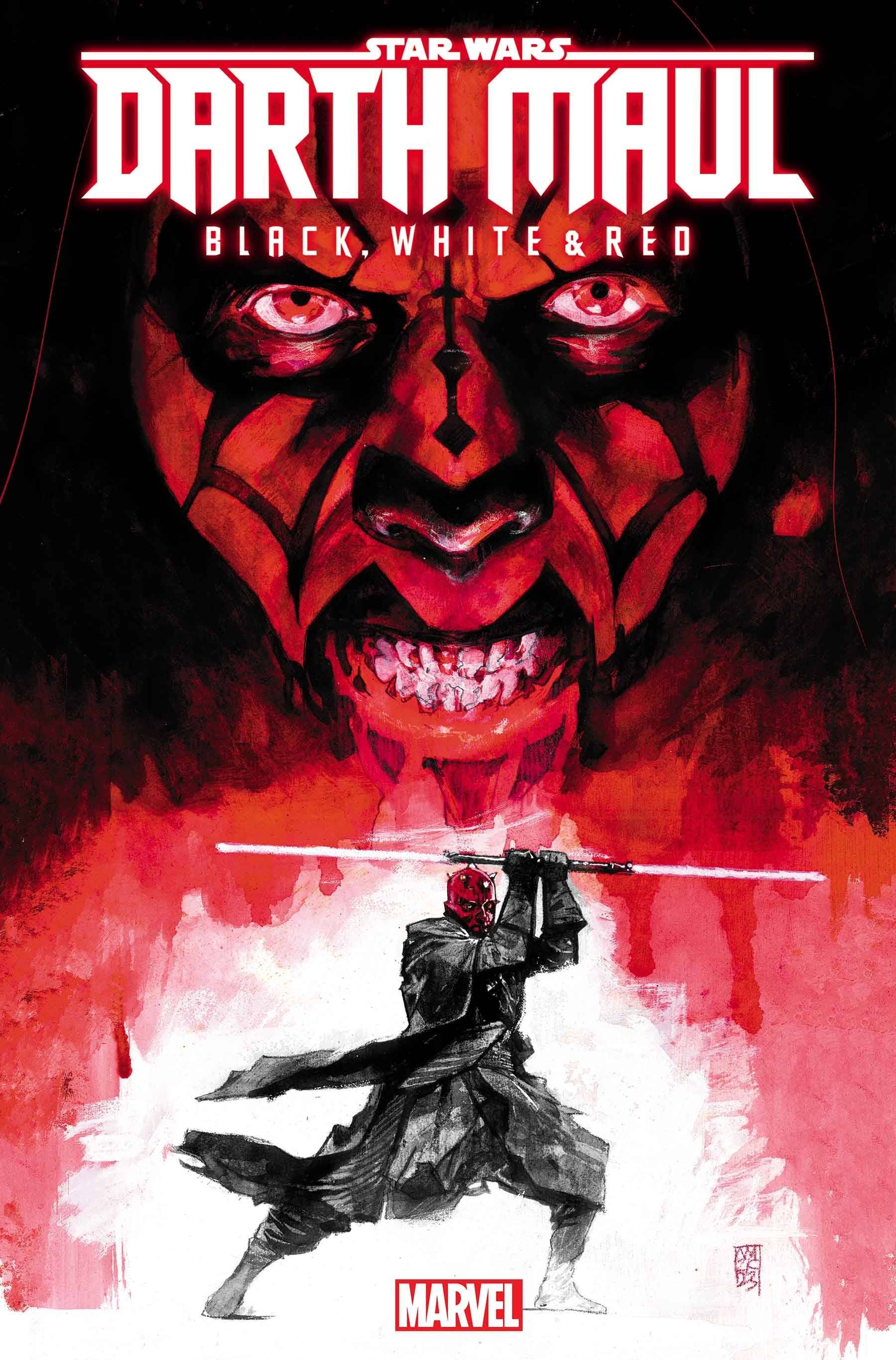 Star Wars: Darth Maul - Black, White & Red #1 Comic