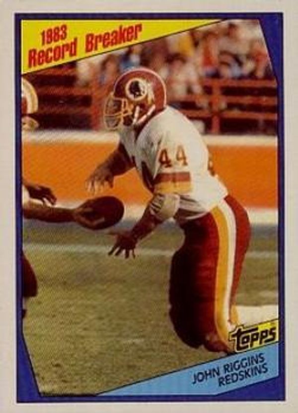 John Riggins 1984 Topps #5