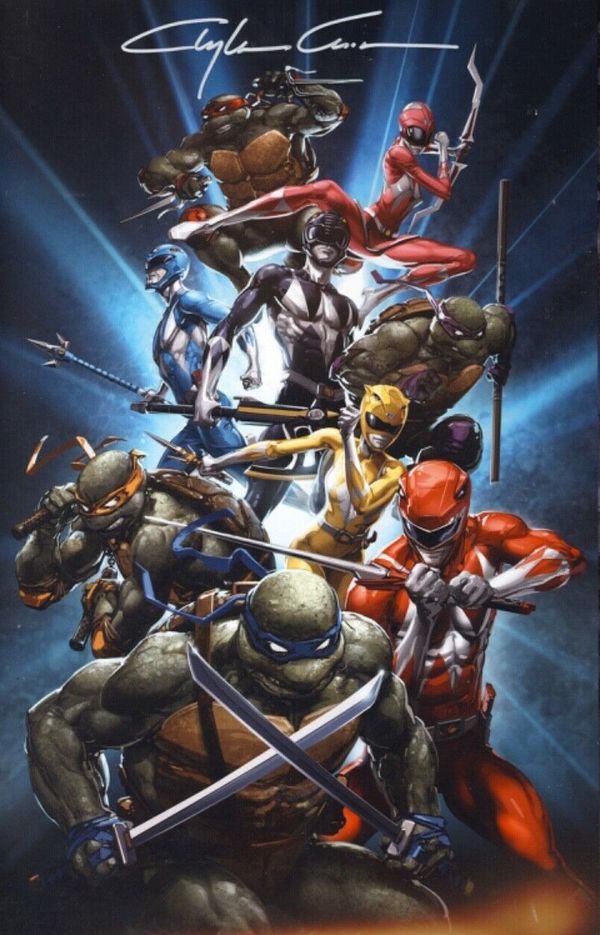 MIghty Morphin Power Rangers/TMNT #1 (Scorpion Comics Edition)