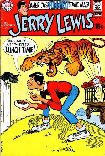 Adventures of Jerry Lewis #118 Comic