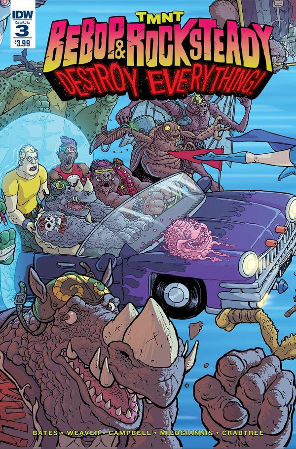 Teenage Mutant Ninja Turtles: Bebop & Rocksteady Destroy Everything #3