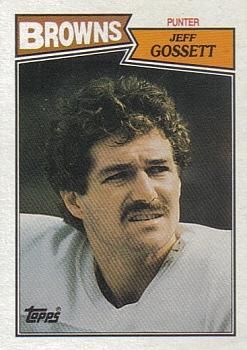 Jeff Gossett 1987 Topps #86 Sports Card