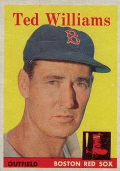 Ted Williams 1958 Topps #1 Sports Card