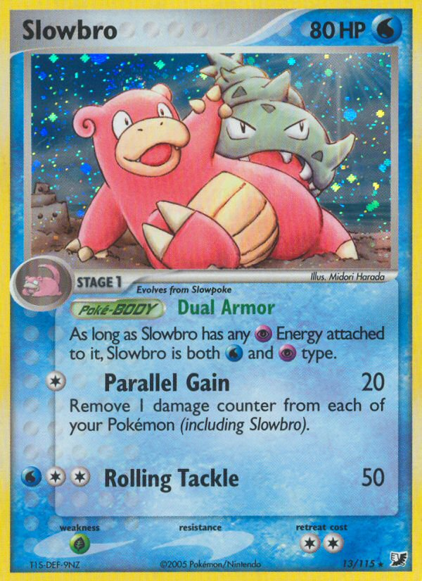 Slowbro (13/115) - Unseen Forces Pokémon Card