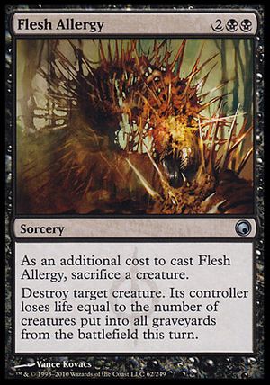 Flesh Allergy (Scars of Mirrodin)