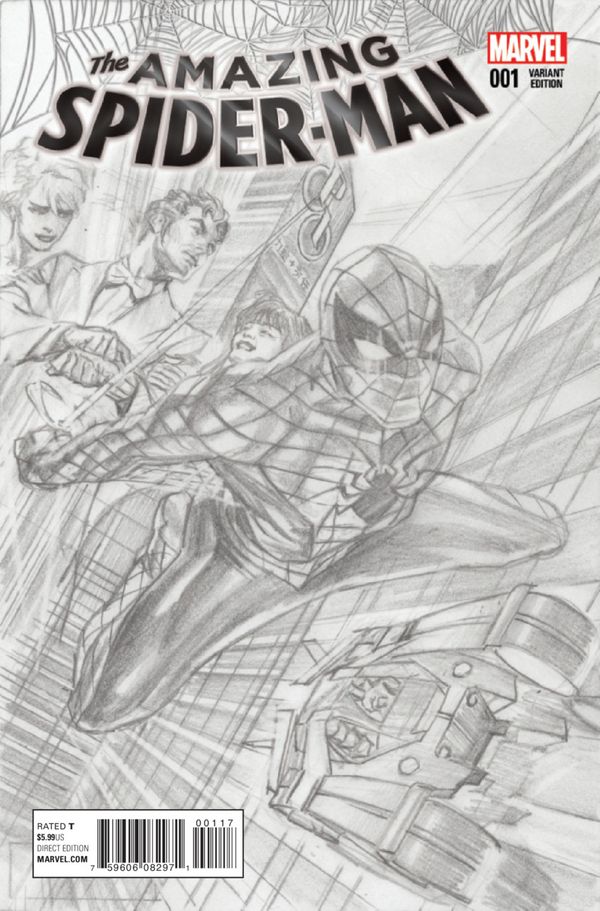 Amazing Spider-man #1 (Ross Sketch Variant)