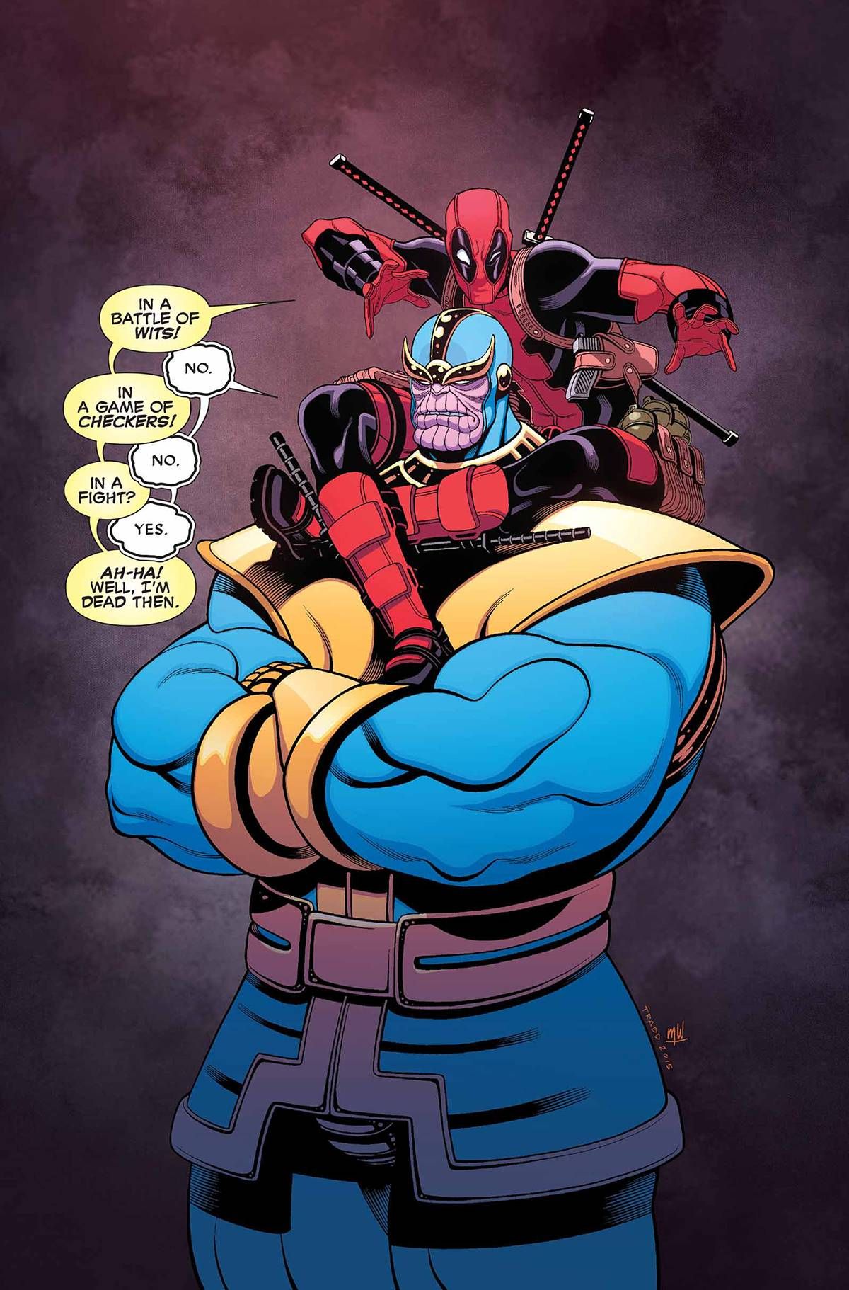 Deadpool Vs Thanos #3 Comic