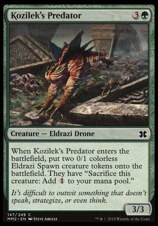 Kozilek's Predator (Modern Masters 2015) Trading Card