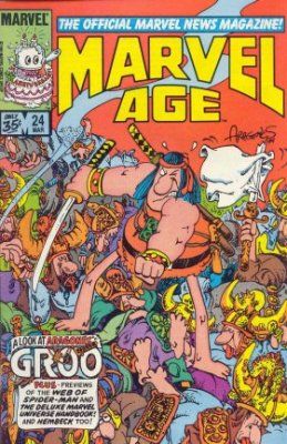 Marvel Age #24 Comic