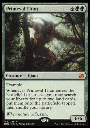 Primeval Titan (Modern Masters 2015) Trading Card