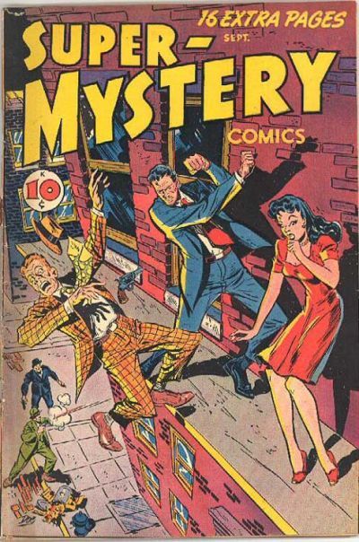 Super-Mystery Comics #v7#1 Comic