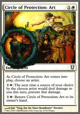 Circle of Protection: Art (Unhinged) Trading Card