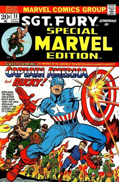 Special Marvel Edition #11 Comic