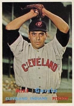 Mike Garcia 1957 Topps #300 Sports Card