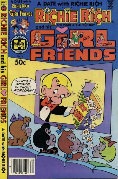 Richie Rich & His Girlfriends #9 Comic