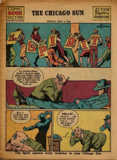 Spirit Section #7/4/1943 Comic