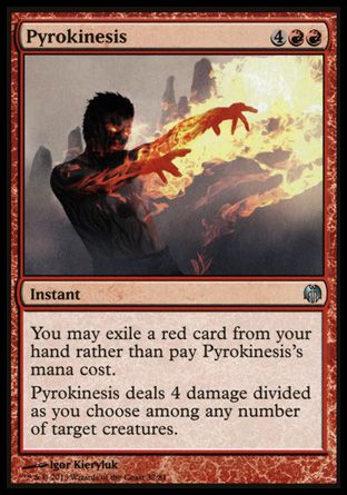 Pyrokinesis (Heroes vs. Monsters) Trading Card