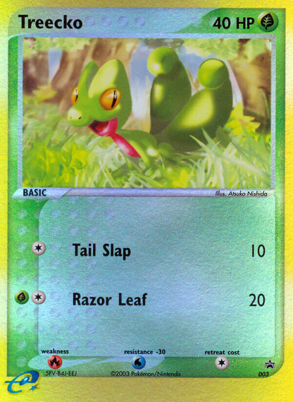 Treecko (3/40) - Nintendo Black Star Promos Pokémon Card