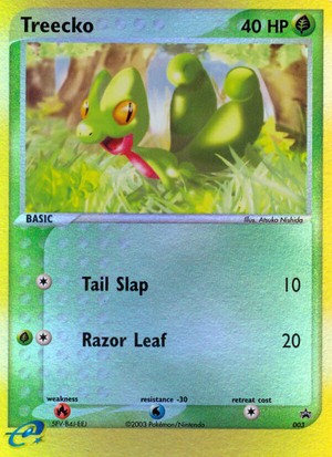 Treecko (3/40) - Nintendo Black Star Promos