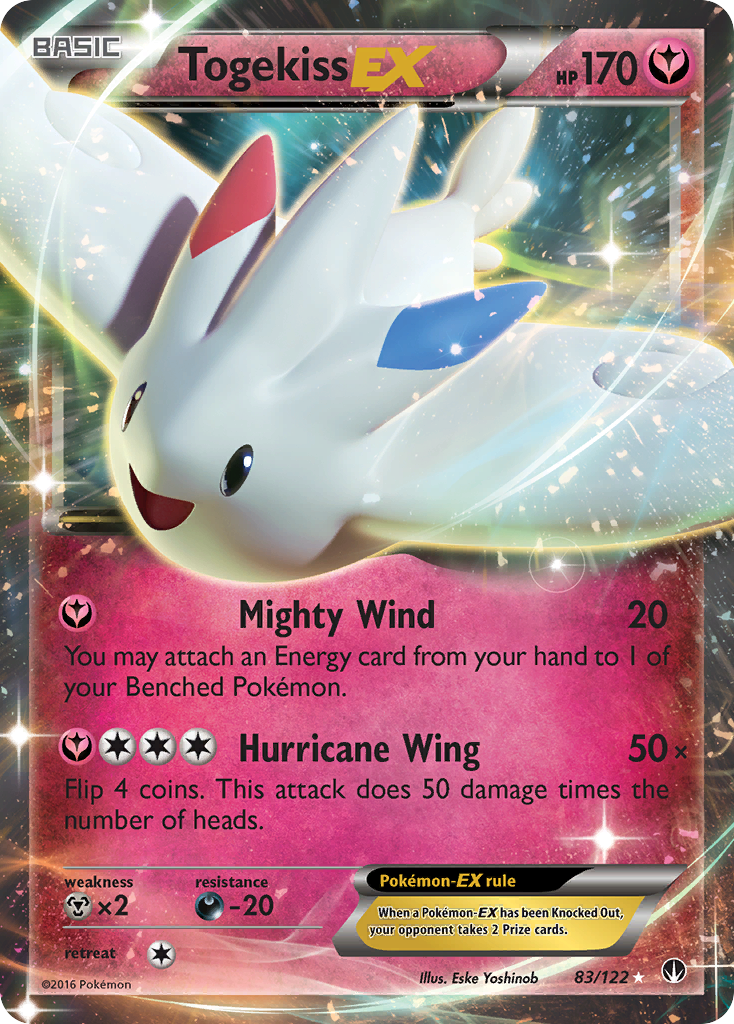 Togekiss EX (83/122) - BREAKpoint Pokémon Card