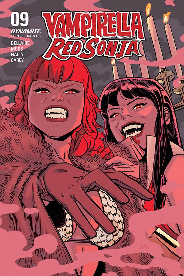 Vampirella Red Sonja #9 (Cover C Romero)
