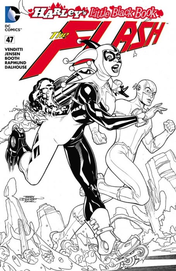 Flash #47 (Terry Dodson Inked Variant)