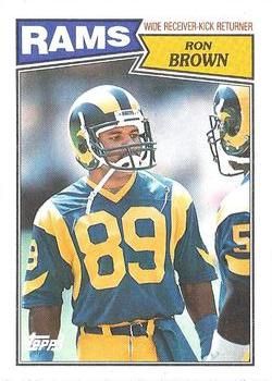 Ron Brown 1987 Topps #148 Sports Card