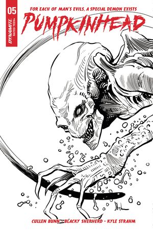 Pumpkinhead #5 (Cover C 10 Copy Strahm Virgin Cover)