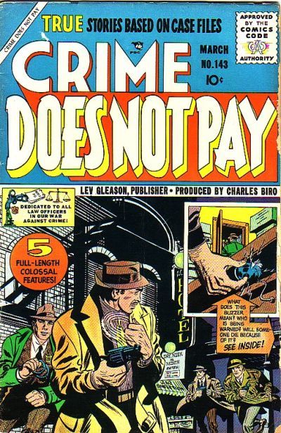 Crime Does Not Pay #143 Comic