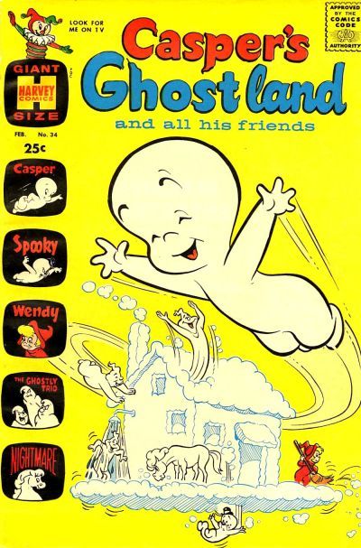 Casper's Ghostland #34 Comic