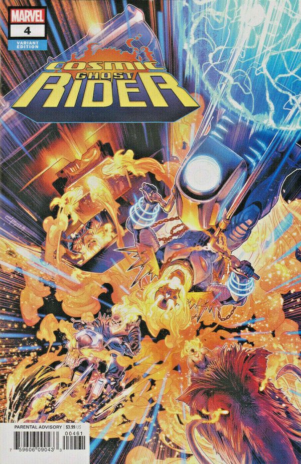 Cosmic Ghost Rider #4 (Campbell Variant Cover)