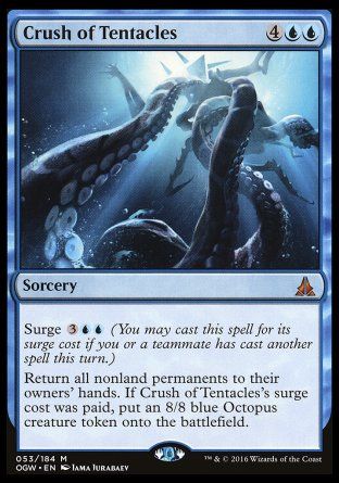 Crush of Tentacles (Oath of the Gatewatch) Trading Card