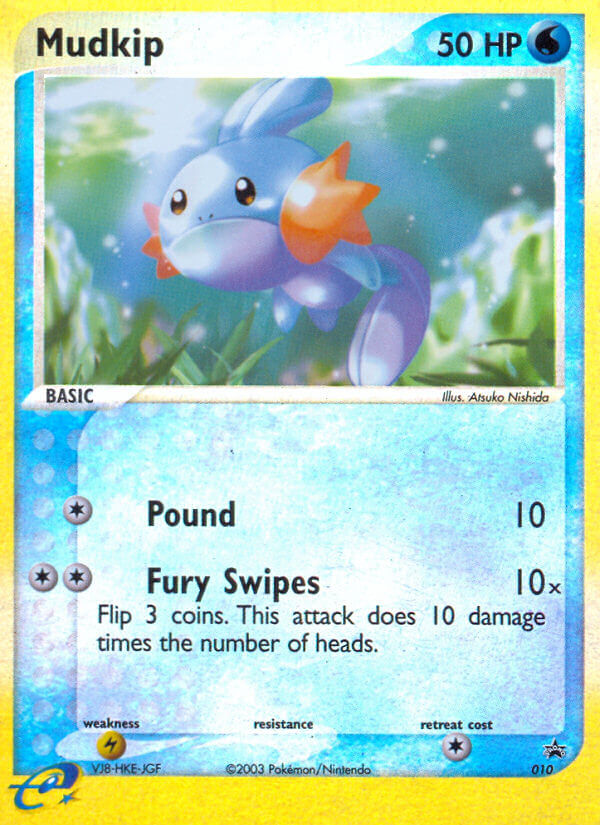 Mudkip (10/40) - Nintendo Black Star Promos Pokémon Card