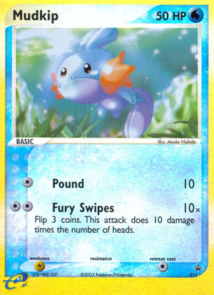 Mudkip (10/40) - Nintendo Black Star Promos