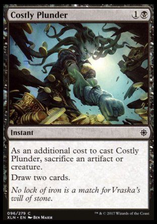 Costly Plunder (Ixalan) Trading Card