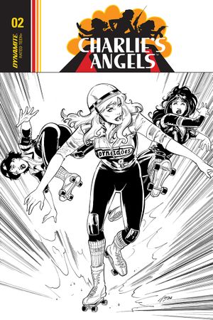 Charlies Angels #4 (20 Copy Cifuentes B&w Cover)